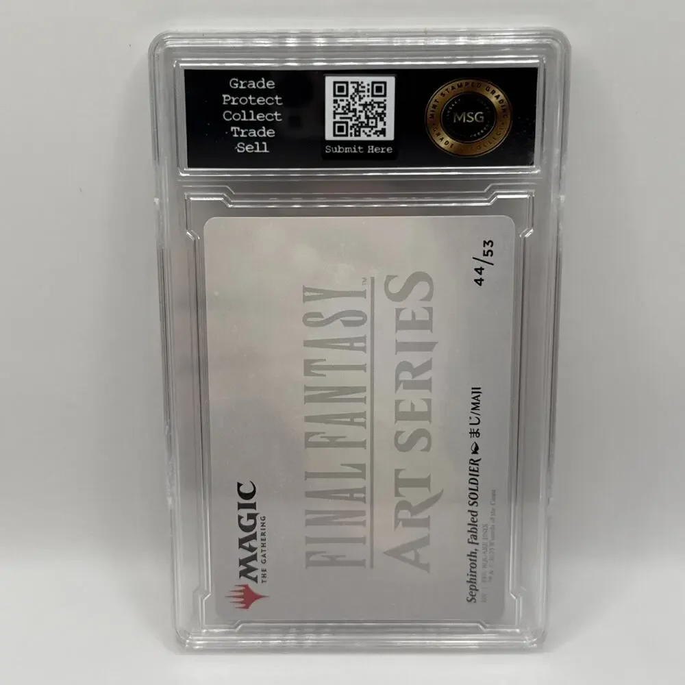 2025 MTG Final Fantasy Sephiroth Fabled Soldier 44/53 Graded 10 Collectible Card